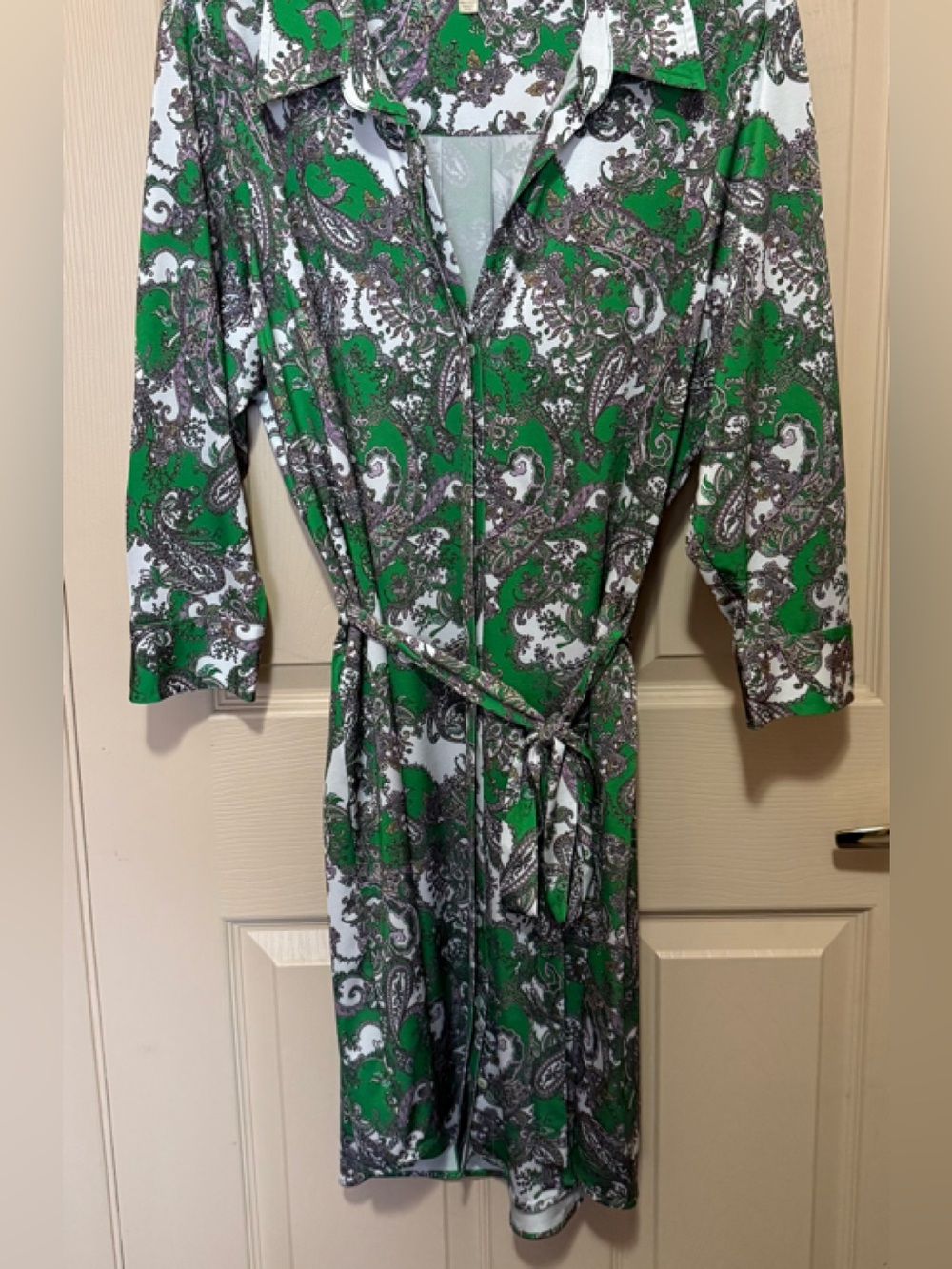 L’AGENCE Addison parsley dress